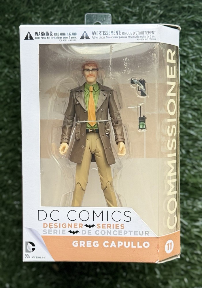 DC COMICS DESIGNER SERIES COMMISSIONER GORDON – GREG CAPULLO 2015 – NEW