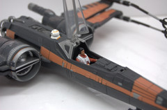 Star Wars 2015 Hasbro Poe Dameron X-Wing Fighter Star Wars The Force Awakens