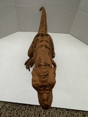 Vintage 1993 Jurassic Park Young T-Rex w/ Dino Damage Wound Piece JP06 Kenner