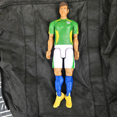 Mattel Neymar Jr Soccer Action Figure Brazil Green Jersey DYK23 Toy Collectible