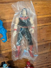 VINTAGE 1980s 1990s 27 ACTION FIGURE LOT MARVEL DC SWAMP THING POWER RANGERS ETC