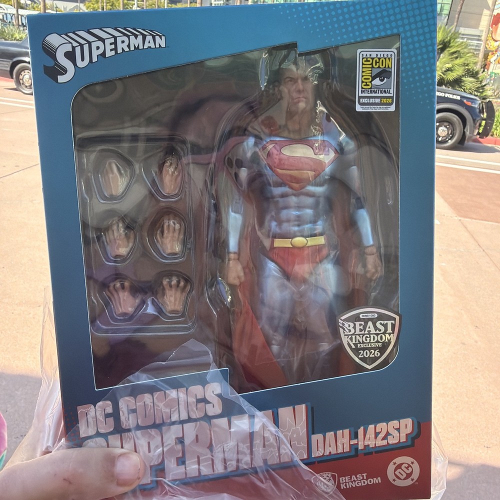 IN HAND SDCC 2026 Action Figure Beast Kingdom DAH-142SP Superman Son of Tomorrow