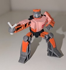 Transformers Studio Series Wheelie 86 Part Lot (For Leader Class Dinobot SS-86 )
