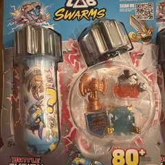 3 – 6 Packs Swarms Battle Fusion Series Micro Beasts Lab Packs See Pic Free Ship