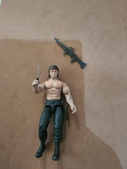 GI Joe 1:18 scale Size John Rambo II 1985 movie style Custom Action Figure Lot