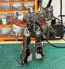 3D Printing Weapon Upgrade Kit Meteor Hammer For SS109 Megatank Accessories