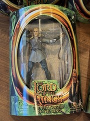 LOTR Fellowship: Set of 10 Action Figures (13 characters), Sealed/Boxed/Unopened