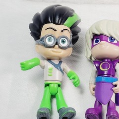 P J Masks Luna Girl And Romeo the Mad Scientist Lot Of 4