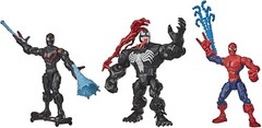 Marvel Super Hero Mashers Spider-Man, Venom & Miles Morales Set [DAMAGED BOX]