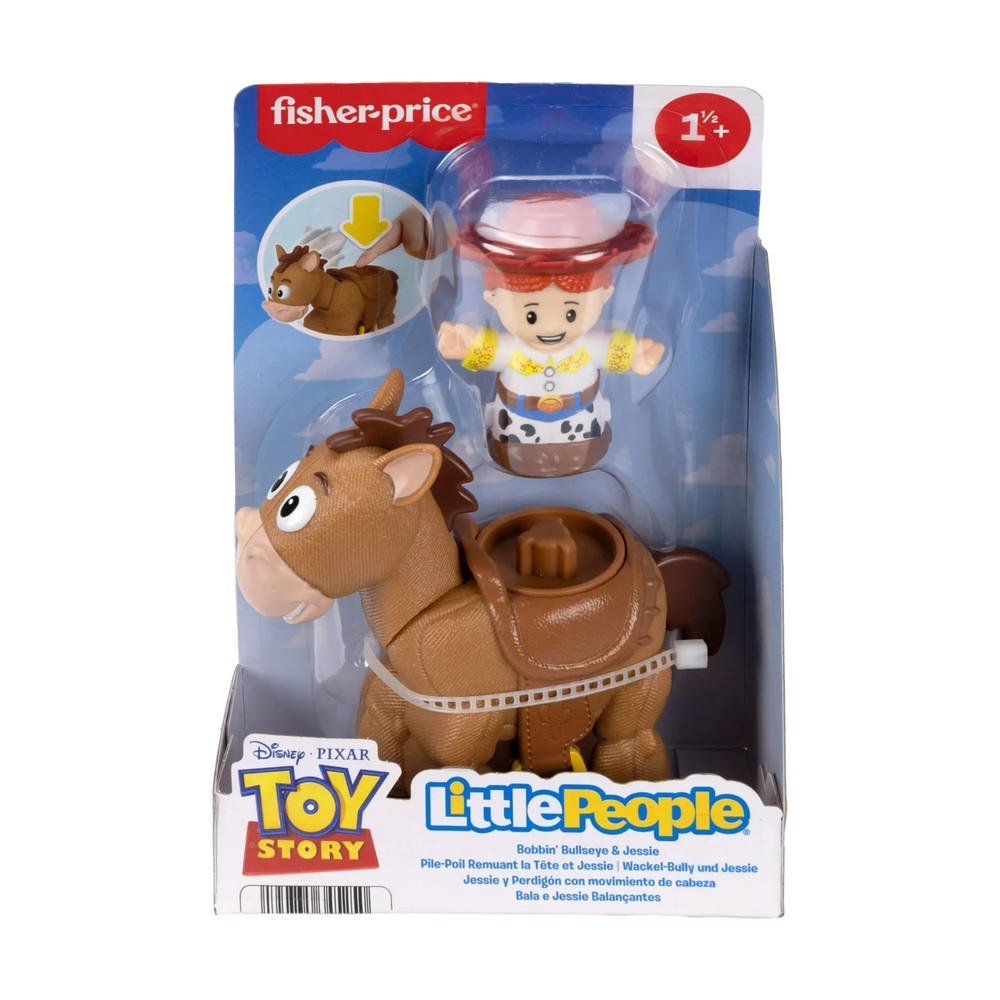 Disney’s Toy Story Bobbin’Bullseye & Jessie 2 Pack Little People by Fisher-Price
