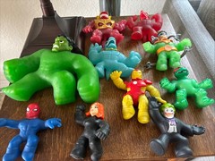 Lot of 10 Vintage Heroes of Goo Jit Zu Figures Moose Toys