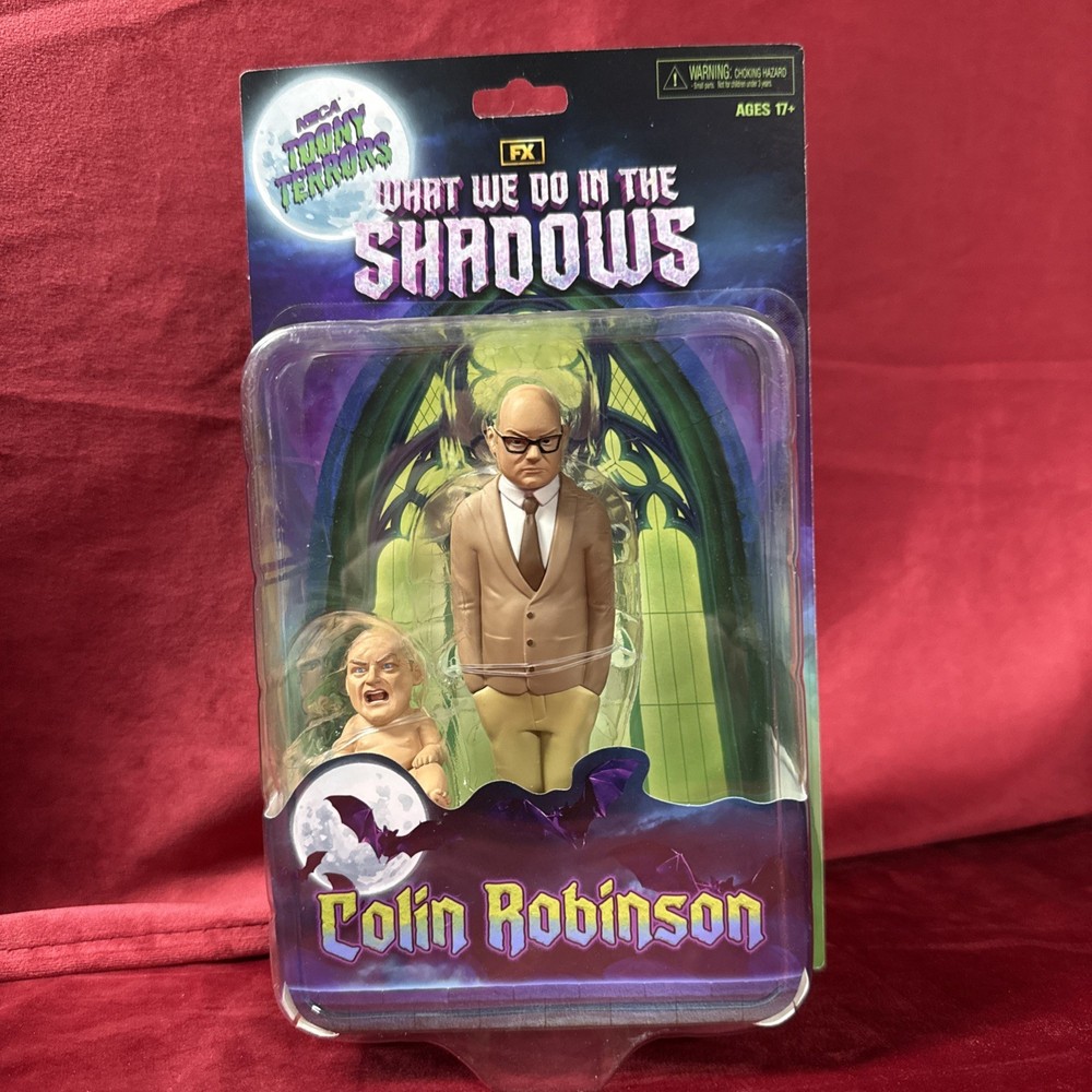 FX What We Do In The Shadows Colin Robinson & Baby Colin NECA Toony Terrors NIB