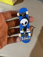 Vintage Tech Deck Blind Grim Reaper Ronnie Creager Fingerboard Lot 4 Red Blue