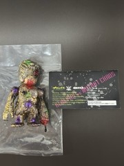 REALHEAD Mutant Chaos x Blobpus Gold Glitter Sofubi Figure Japan Rare