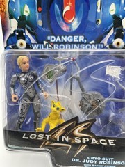 Vintage 1997 Lost in Space Dr. Judy Robinson Cryo-Suit Action Figure Sealed