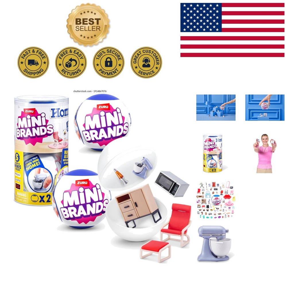 Surprise Home Collectibles Capsule 2 Pack – Endless Fun for Kids and Adults