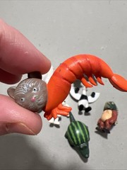 EUC 8 Pc Italian Brainrot Steal a Brain Rot Toys, 1.8″ Action Figure Mini Lot C
