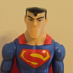 Mattel DC Comics Superman Action Figure w/ Cloth Cape Plastic/Fabric 2016