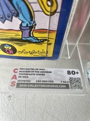 Masters of the universe 1984 HE-MAN Toothpaste topper vintage motu 1983