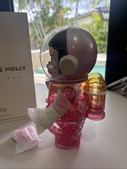 Authentic Popmart Mega Collection 400% Space Molly Soft Drink Series – Pink Lady