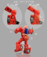 Replace Arm Skirt Armour Filler Upgrade Kit For SS86 Wheelie GO BETTER in stock