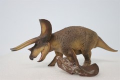 PNSO 1/35 New Version Triceratops Model Adult Children Toys Gift Dinosaur Figure