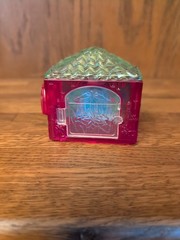 Puppy In My Pocket Lot – 3 Dog Houses & 3 Flocked Puppy Figures 2007 MEG