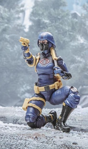 GI Joe Classified VALKYRIES Female Cobra Officer Figure (Tan Straps) Complete