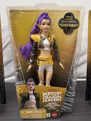 Mattel KPop Demon Hunters HUNTR/X Rumi Mira Zoey Golden Singing Dolls 3-Pack