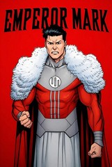 Invincible Emperor Mark Comic Figure 14cm 5.5in Viltrumite Collectible Figure