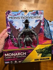 LOT 2 MonsterVerse Godzilla Monarch Legacy Monsters ION DRAGON & MOTHRA