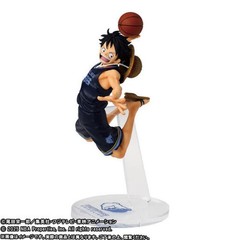 ONE PIECE x NBA MASTER STARS PIECE THE Monkey D Luffy Figure MEMPHIS GRIZZLIES