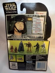 AT-ST Driver Star Wars POTF Green Card Action Figure 1996 Kenner NIP Holo