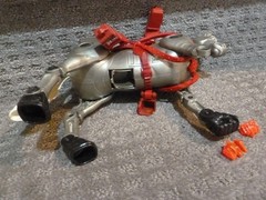 Bravestarr Thirty Thirty 30/30 Horse Mattel 1986 Vintage Saddle Missing Leg RARE