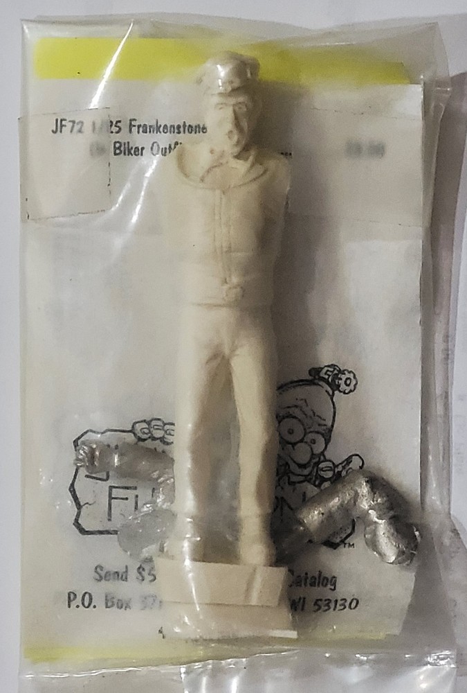 1/25 Herman Munster Resin White Metal Figure with Surf Board Kit from Dragula
