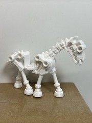 Halloween Grim Reaper & Skeleton Horse Set 3D Printed by Hypnotic Toys New
