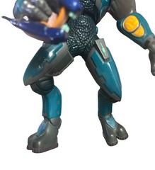 HALO JOYRIDE BLUE/TEAL ELITE ACTION FIGURE W/ WEAPON BLUE VIDEO GAMES TOYS