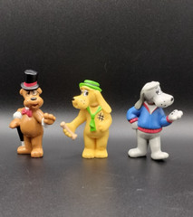 11 X Pound Puppies Miniatures Vintage 1986 Tonka Dog Cat Catcher Set Lot O 23