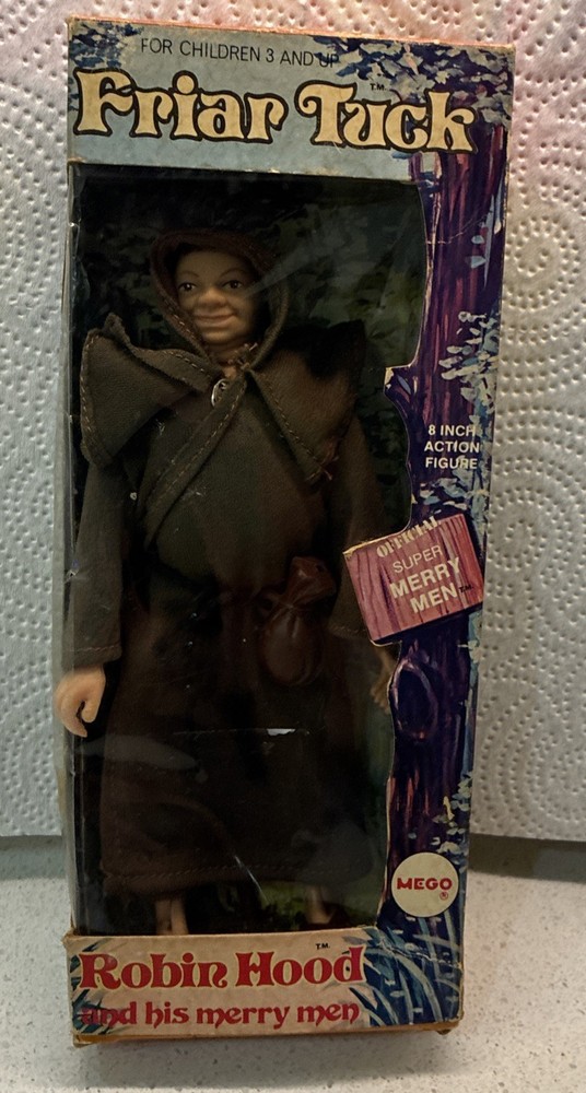 Robin Hood and His Merry Men Friar Tuck 8″ Action Figure 1974 Mego