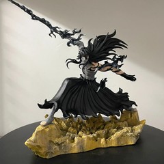 Bleach Ichigo Kurosaki 24cm Moonless Combat Figure Collectible Statue
