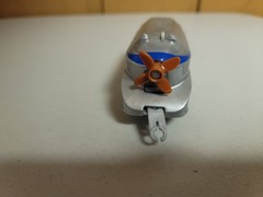 Thomas Trackmaster Battery Powered Hugo Blimp Train Works Runs Great