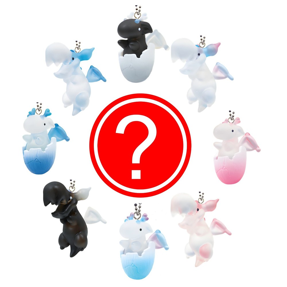 Kawaii Dragon Gashapon Keychain Figure 1 Random Blind Blind Japan Capsule Toy