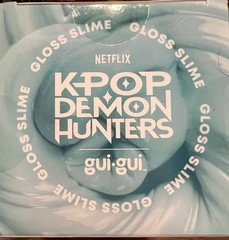 Gui-Gui K-Pop Demon Hunters BLUE Gloss Slime ZOEY Pack Huntrix Scented NIB & HTF