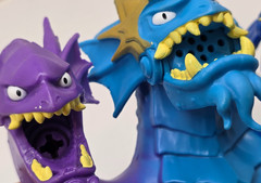 Heroes of Goo Jit Zu Deep Goo Sea King Hydra 3-Headed Toy Figure Moose