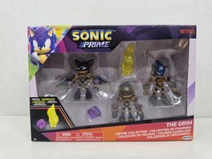 Sonic Prime The Grim Multipack Figure Set Sonic Trooper Knuckles Rouge Netflix