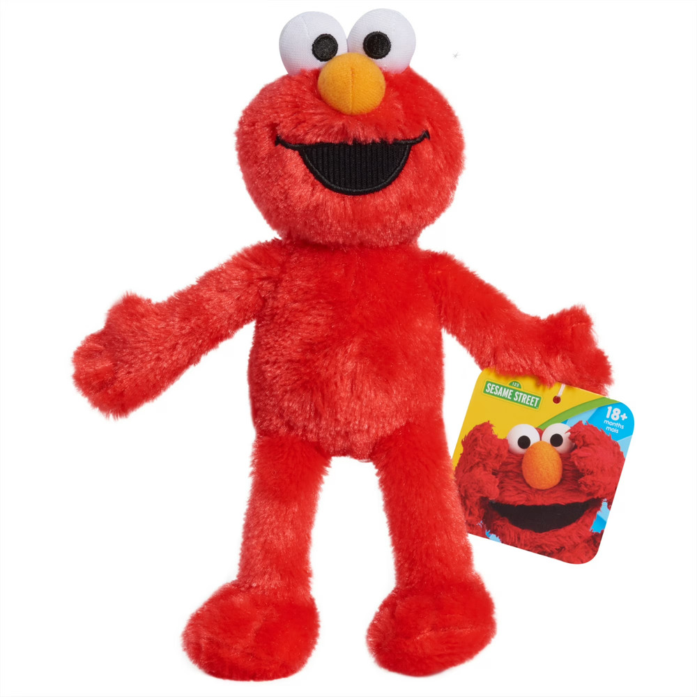New Sesame Street Elmo 9 inch Plush Red Soft Toy New with tag