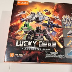 Blokees Transformers Galaxy Lucky Draw Alloy Luster Surge READ DESCRIPTION NEW