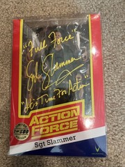 Action Force Sgt Slammer Signed Slaughter 1 of 500 figure Valaverse