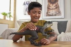Mattel Jurassic World Scorpios Rex Damage Light Sound Dinosaur Figure 36.9cm Toy