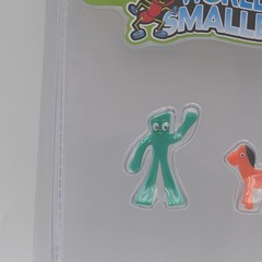 World’s Smallest Gumby Bendable Figure Set Gumby & Horse Green/Orange